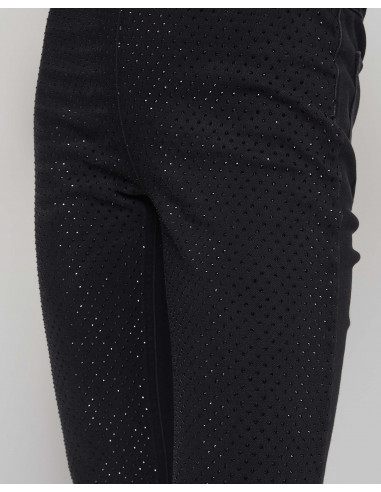 LEGGINGS BISTRETCH + APPLICAZIONI