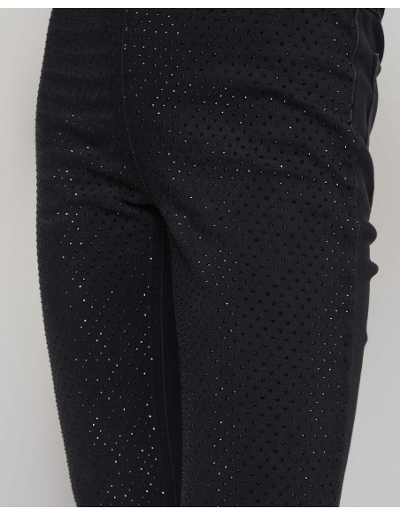 LEGGINGS BISTRETCH + APPLICAZIONI