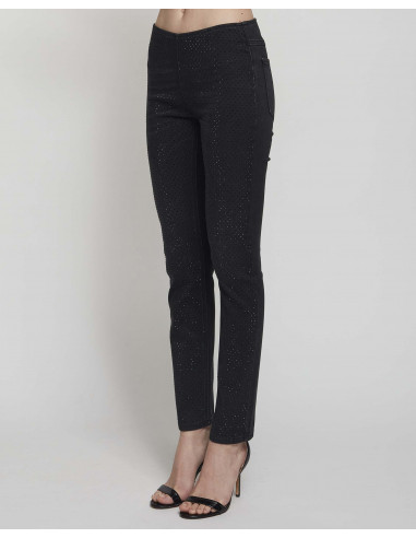 LEGGINGS BISTRETCH + APPLICAZIONI