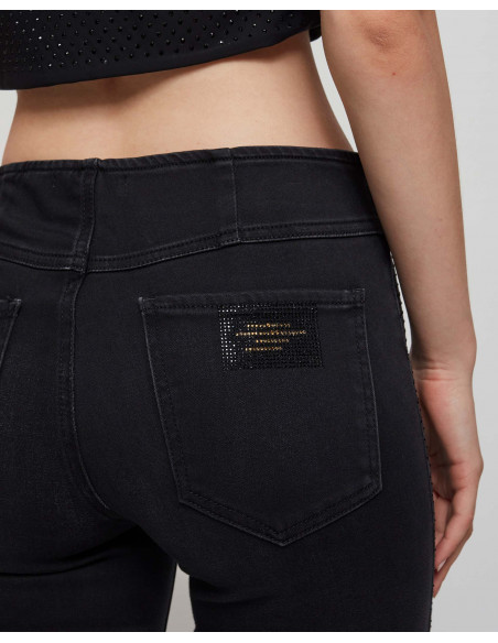 LEGGINGS BISTRETCH + APPLICAZIONI
