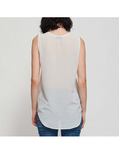 TOP GEORGETTE C/APPL
