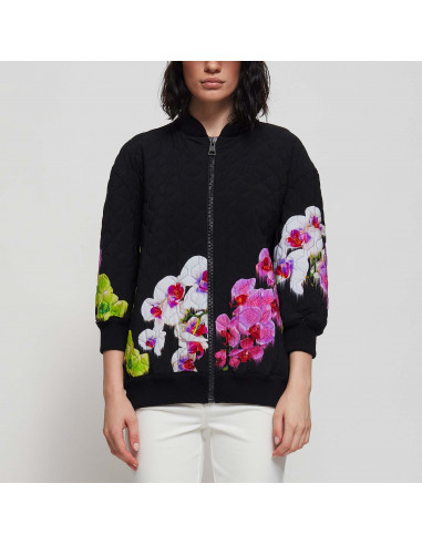 BOMBER ST ORCHIDEE TRAPUNTATO