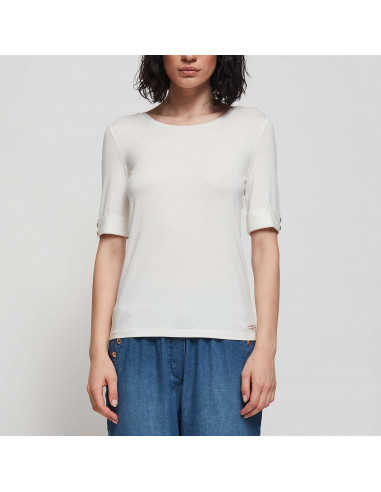 T-SHIRT C/MOTIVI DI BOTTONI