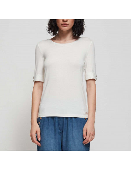 T-SHIRT C/MOTIVI DI BOTTONI