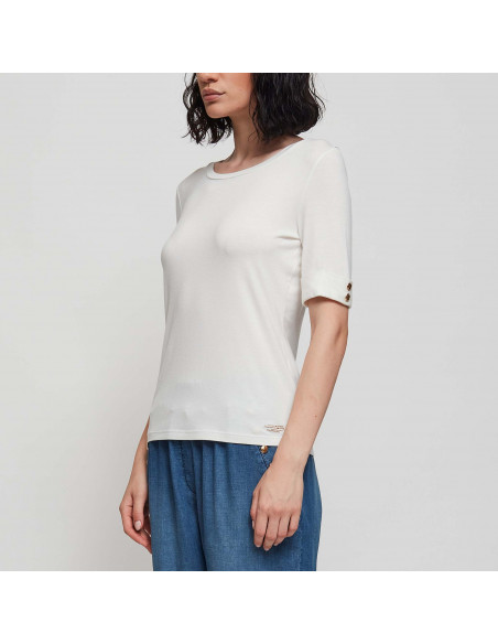 T-SHIRT C/MOTIVI DI BOTTONI