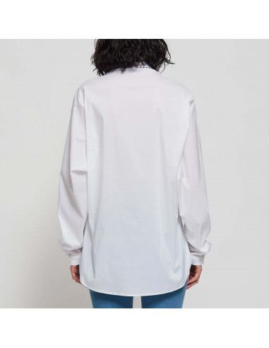CAMICIA POPELINE C/SPECCHIETTI