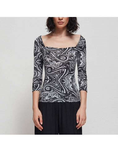 SCOLLO A BARCA ST CASHMERE