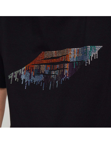 T-SHIRT M/C C/ROMBO MULTICOLOR