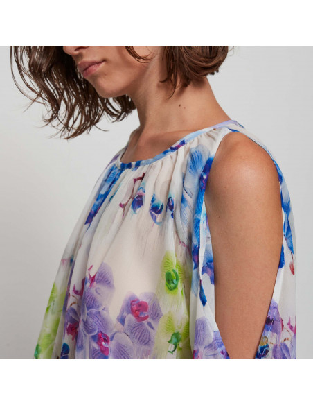 BLUSA C/SPALLE NUDE ST ORCHIDEE