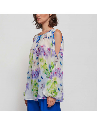 BLUSA C/SPALLE NUDE ST ORCHIDEE