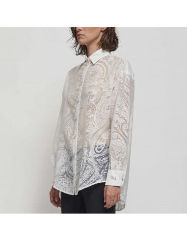 CAMICIA ST CASHMERE DEVORATO