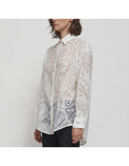 CAMICIA ST CASHMERE DEVORATO