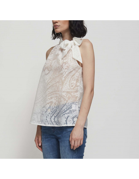 TOP ST CASHMERE DEVORE'