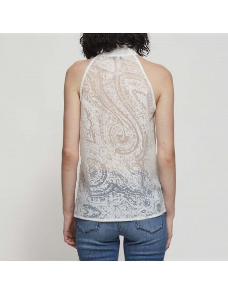 TOP ST CASHMERE DEVORE'