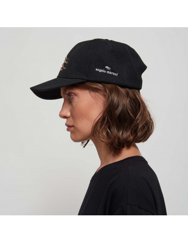 CAPPELLINO C/LOGO + APPL STRASS GRANDI