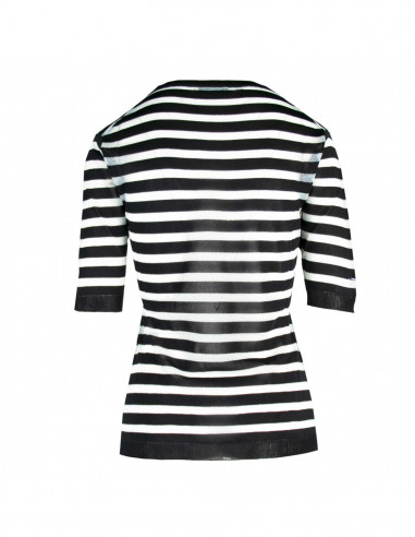 MAGLIA SC V M/C RIGHE LUREX