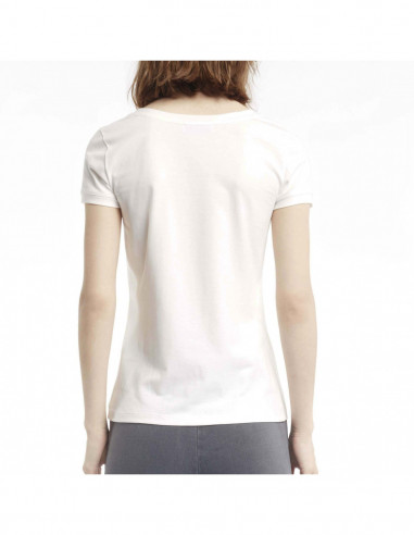 T-SHIRT C/APPLICAZIONE CRYSTAL