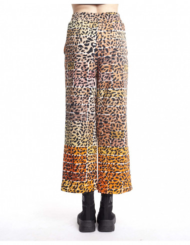 ANIMAL-PRINTED JOGGING PANTS