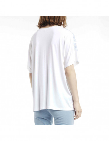 EMBROIDERED DAMASK-PRINTED T-SHIRT