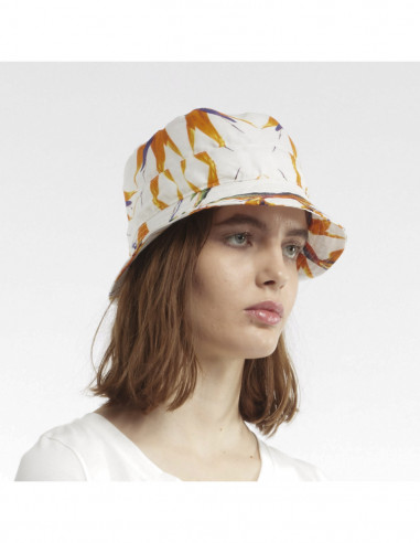 STRELITZIA-PRINTED BUCKET HAT