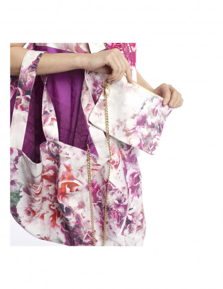 CARNATION PRINTED BAG