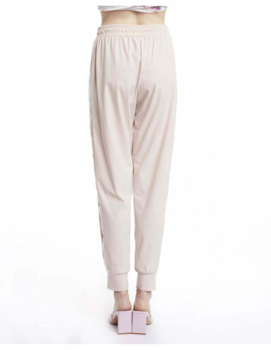 JOGGING TROUSERS WITH SEQUINED BAND
