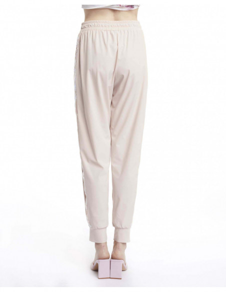 JOGGING TROUSERS WITH SEQUINED BAND