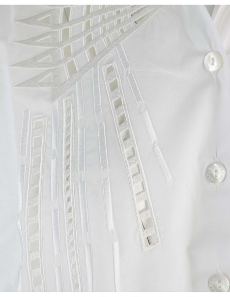 CAMICIA C/RICAMO