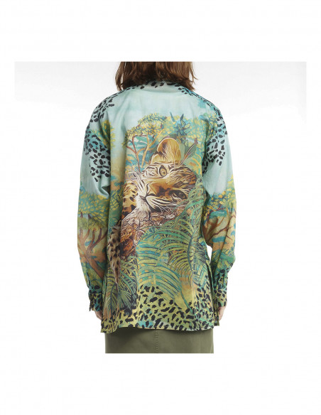 LEOPARD-PRINTED BLOUSE