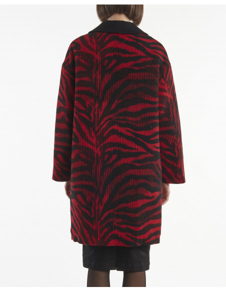 CAPPOTTO IN MAGLIA JAQUARD