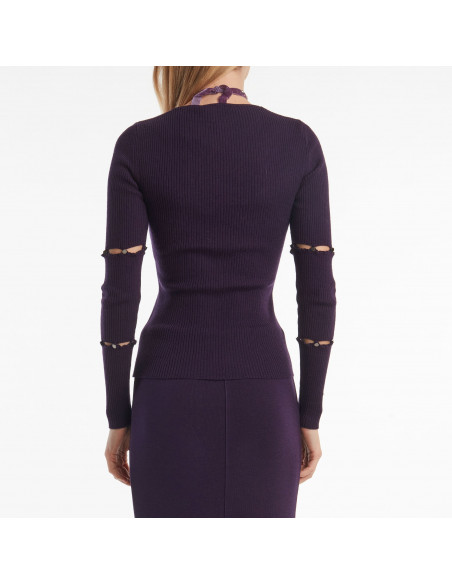 MAGLIA A COSTE C/MOTIVO DI BOTTONI
