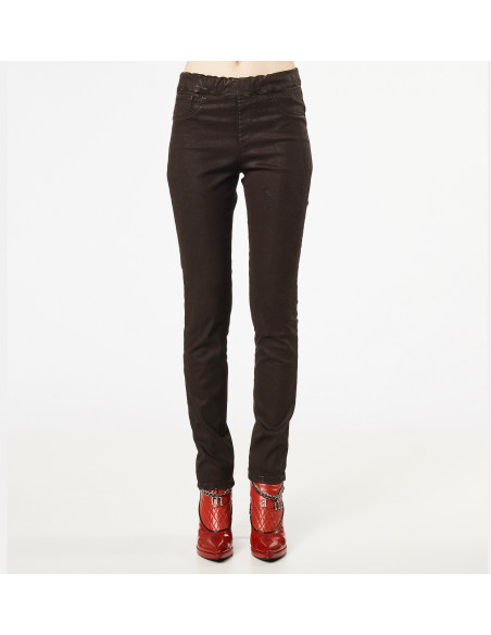 LEGGINGS EFFETTO PELLE