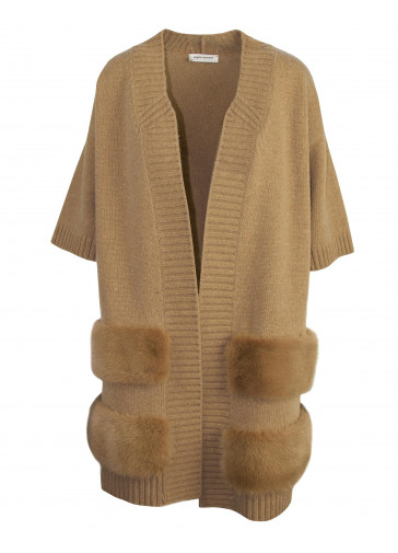 CARDIGAN AVEC VISON