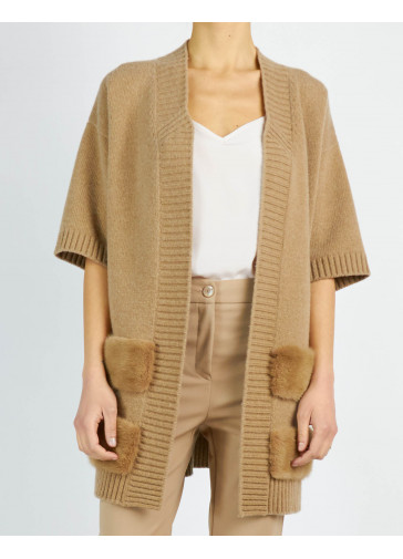 CARDIGAN AVEC VISON 2