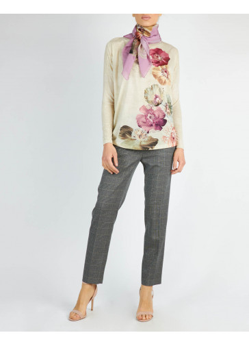 FOULARD IMPRIME' ANEMONE 2