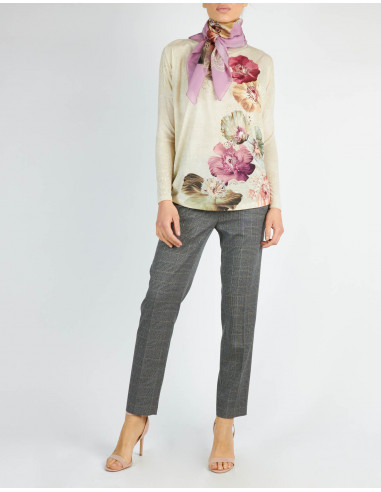 FOULARD STAMPA ANEMONI