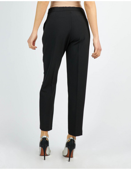 EMBROIDERED CADY CHINOS
