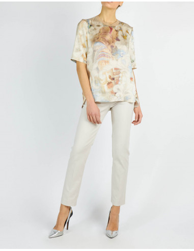 BLUSA STAMPA STUCCHI