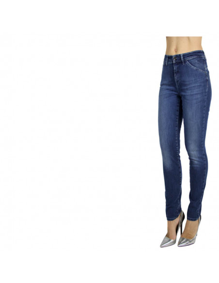 HIGH-WAISTED SKINNY JEANS
