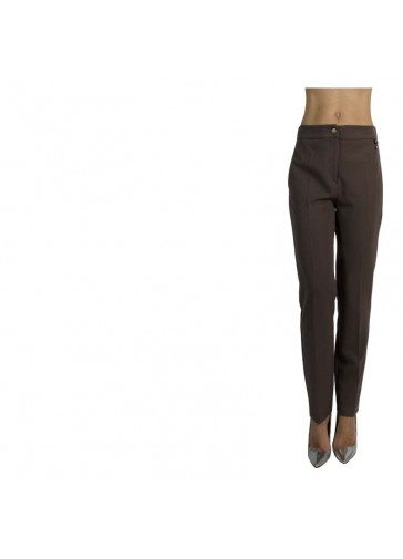 PANTALONE A SIGARETTA CON APPLICAZIONE