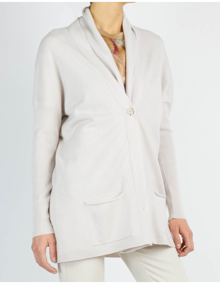 CARDIGAN SCIALLATO