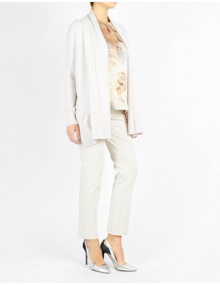 CARDIGAN SCIALLATO