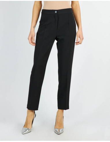 PANTALON CHINO EN CADY BRODE'