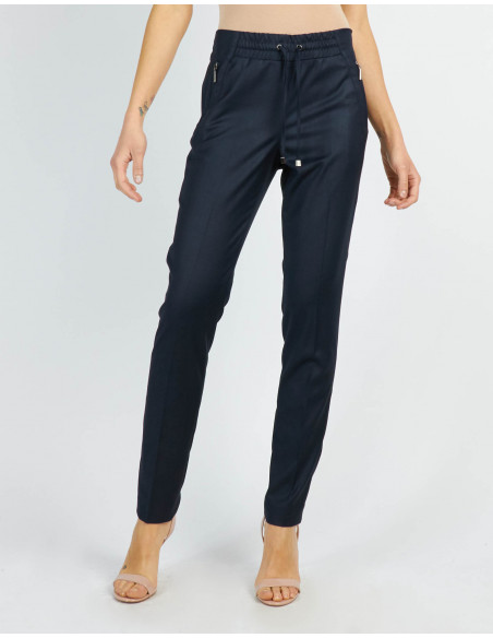 PANTALON JOGGING AVEC FERMETURE ECLAIRE