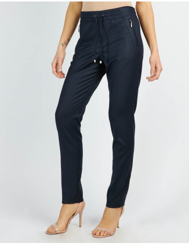 PANTALON JOGGING AVEC FERMETURE ECLAIRE