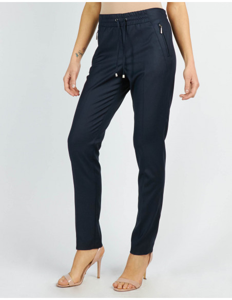 PANTALON JOGGING AVEC FERMETURE ECLAIRE