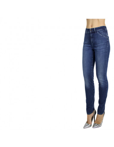 HIGH-WAISTED SKINNY JEANS
