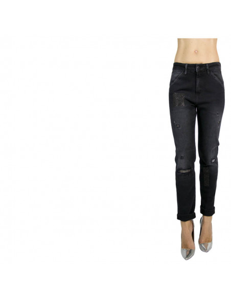 JEAN BOYFRIEND DECHIRE' ET RACCOMODE' AVEC STRASS