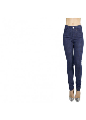 JEANS SKINNY PIED-DE-POULE 2