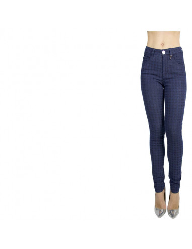 DENIM HOUND'S TOOTH SKINNY JEANS